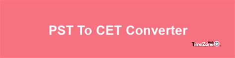 cet to pht|CET to PHT Converter .